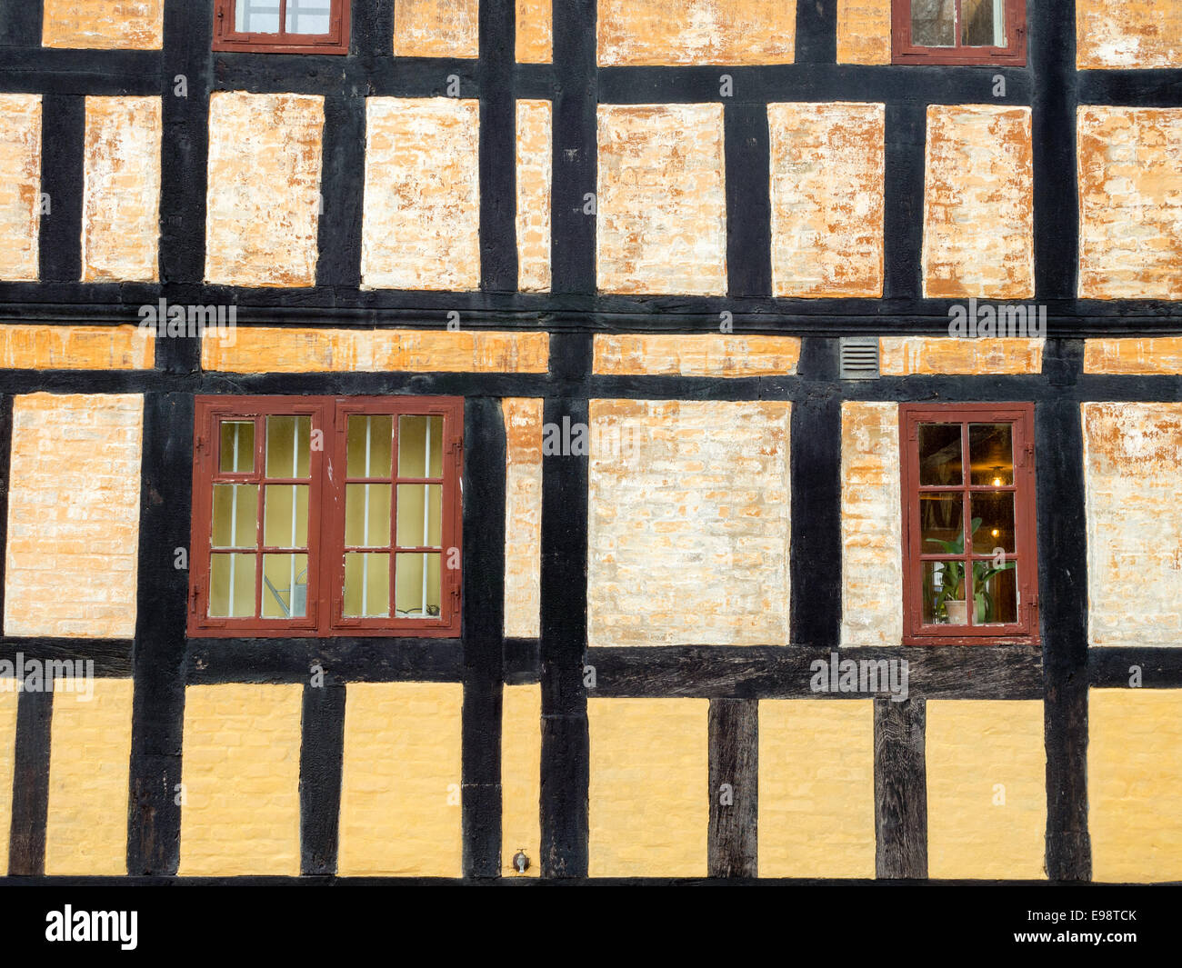 Aarhus, Denmark; Den Gamle By (The Old Town) open-air museum Stock Photo