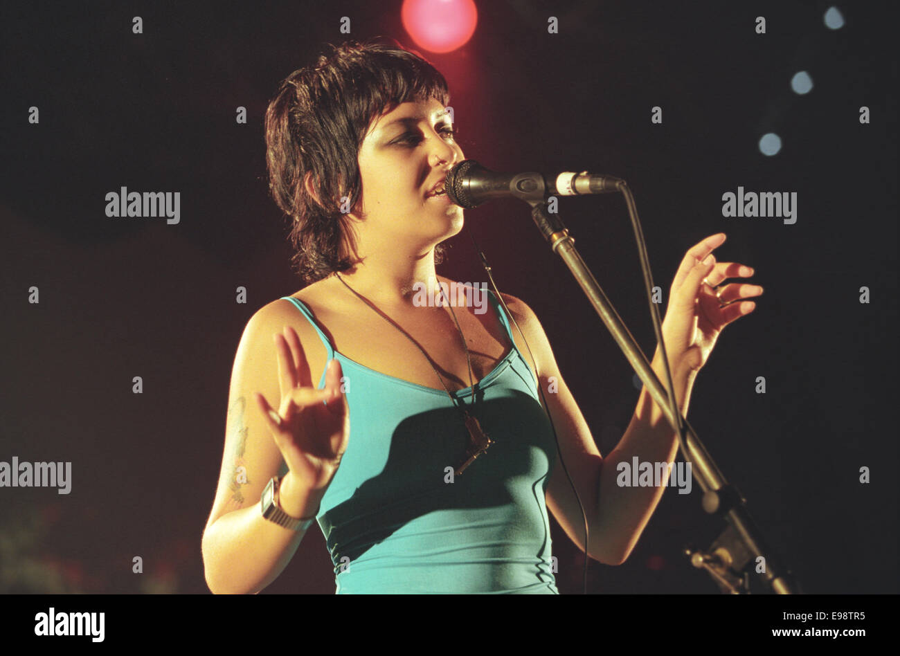 Sneaker Pimps in concert on stage at 'V97' music festival, in England, in  August 1997 Stock Photo - Alamy