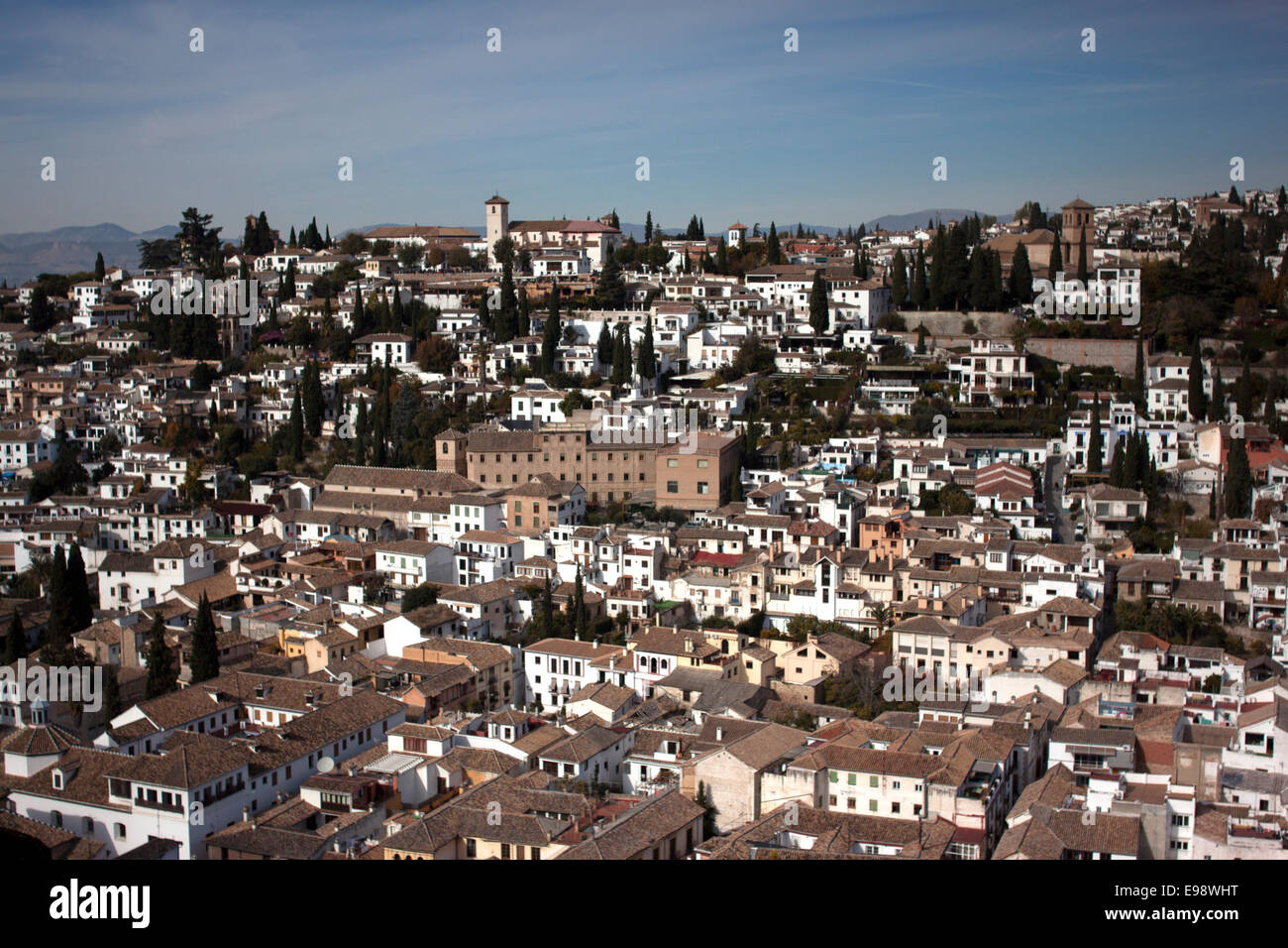 The city of Granada, Andalusia, Spain Stock Photo Alamy