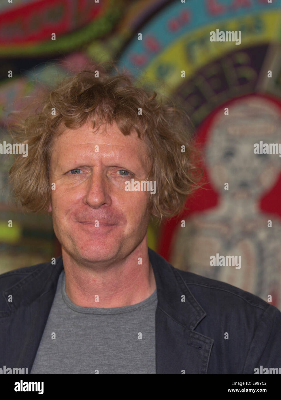 Grayson Perry Who Are You?, Display at the National Portrait Gallery, London Stock Photo Alamy
