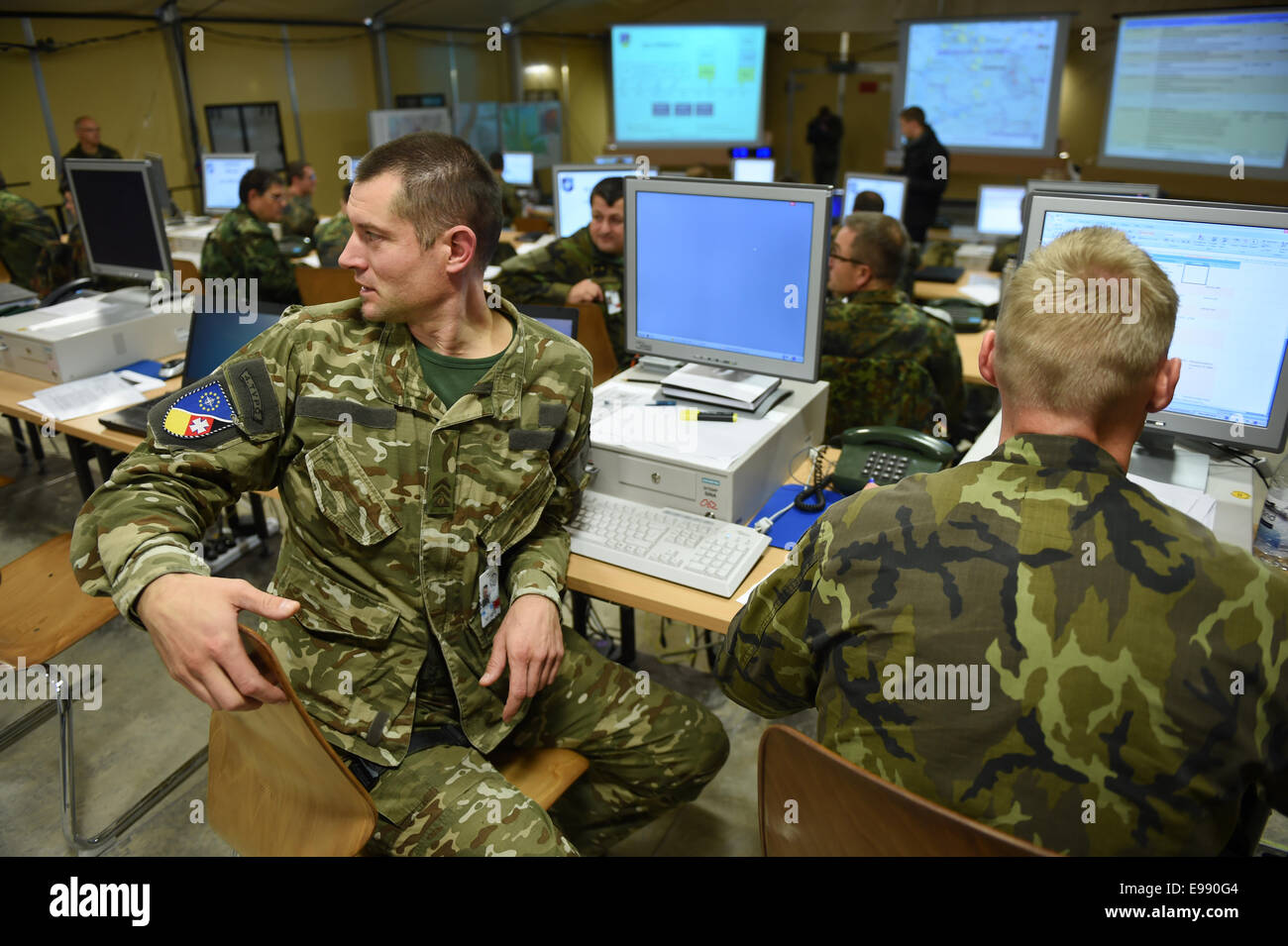 Multinational Military Multinational soldiers hi-res stock photography and images - Alamy