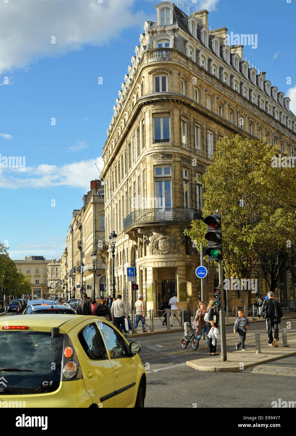 Bordeaux city,France Stock Photo