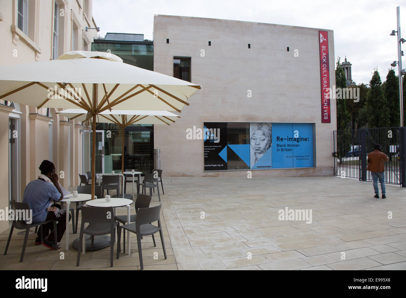 Black Cultural Archives, the UK’s first dedicated Black heritage centre in Brixton, London. Opened in July 2014 Stock Photo