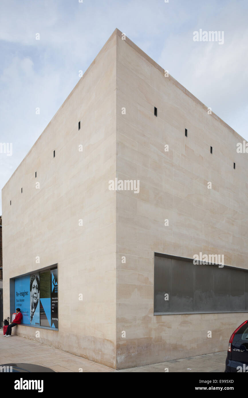 Black Cultural Archives, the UK’s first dedicated Black heritage centre in Brixton, London. Opened in July 2014 Stock Photo