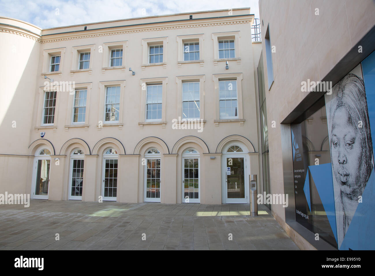 Black Cultural Archives, the UK’s first dedicated Black heritage centre in Brixton, London. Opened in July 2014 Stock Photo
