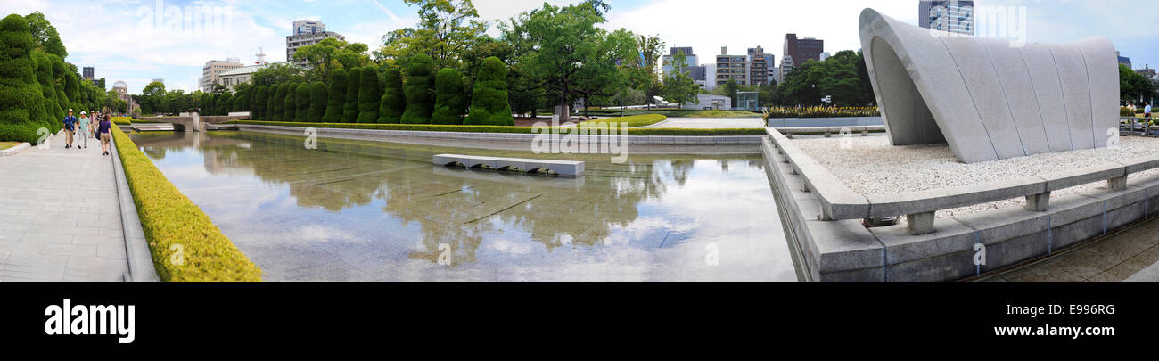 A Dome, peace park, Hiroshima, Japan. Stock Photo