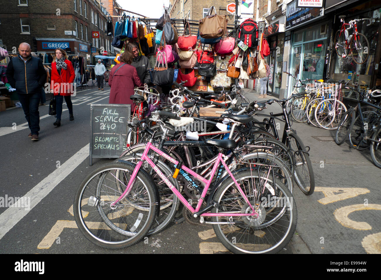 A traditional neighbourhood market Leather Lane is also the focus of