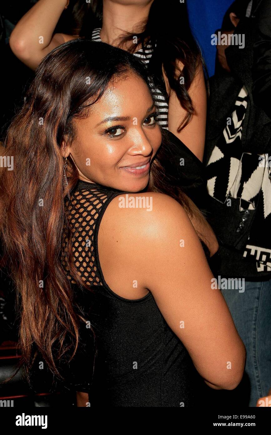 Terrence J's birthday celebration at Hooray Henry's nightclub, hosted by Rocsi Diaz  Featuring: Tamala Jones Where: Beverly Hills, California, United States When: 18 Apr 2014 Stock Photo