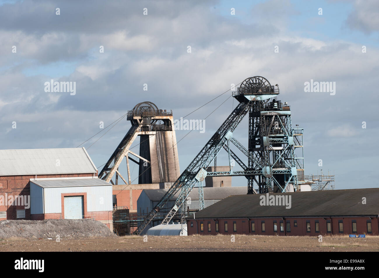 Hatfield Main Colliery South Yorkshire Coal Mine Stock Photo Alamy