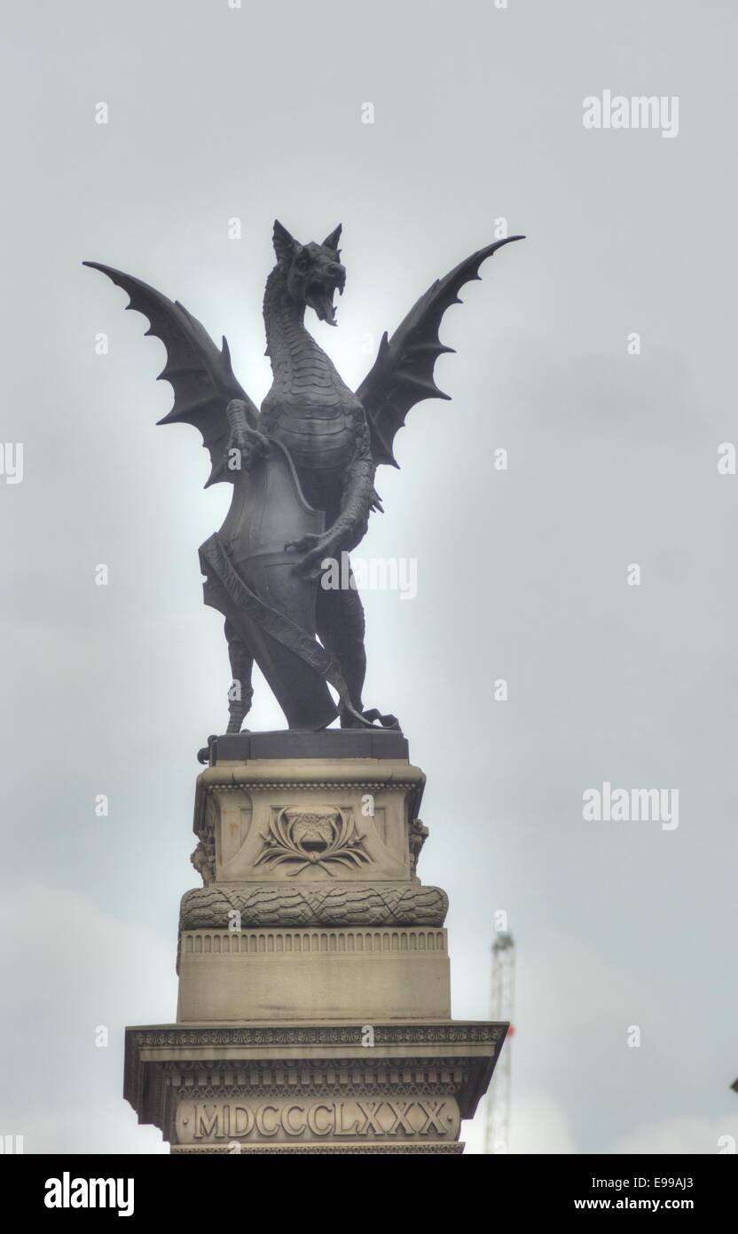 City of London dragon, fleet street Stock Photo