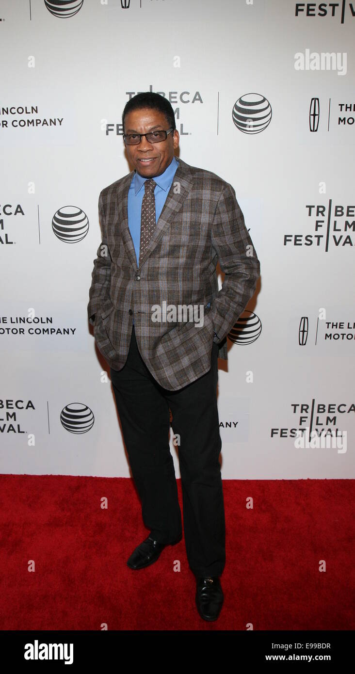 'Keep On Keepin' On' premiere at the Tribeca Film Festival Arrivals Featuring Herbie Hancock