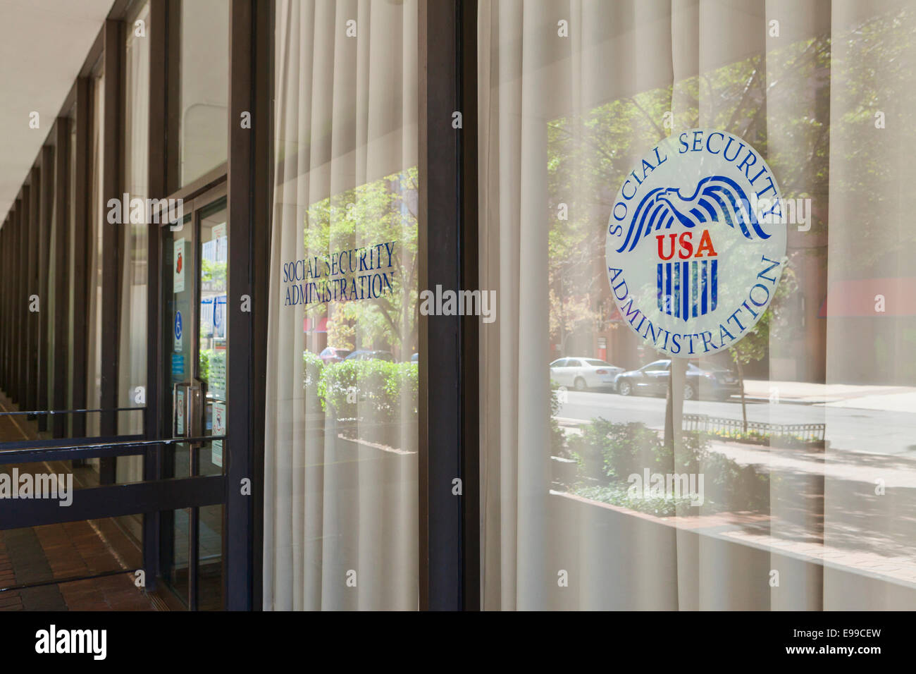 US Social Security Administration headquarters Washington, DC USA