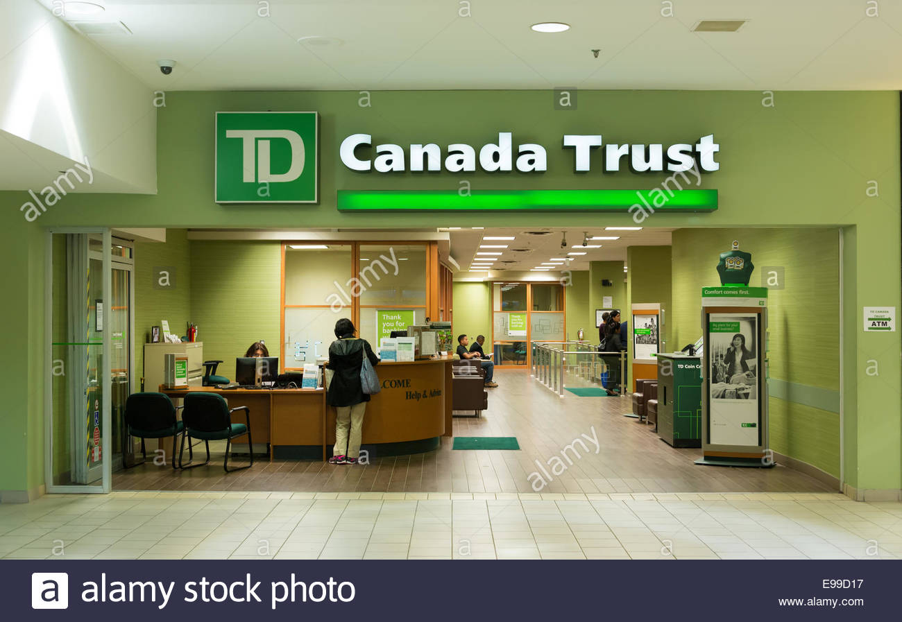 Td Bank Branch Stock Photos & Td Bank Branch Stock Images Alamy