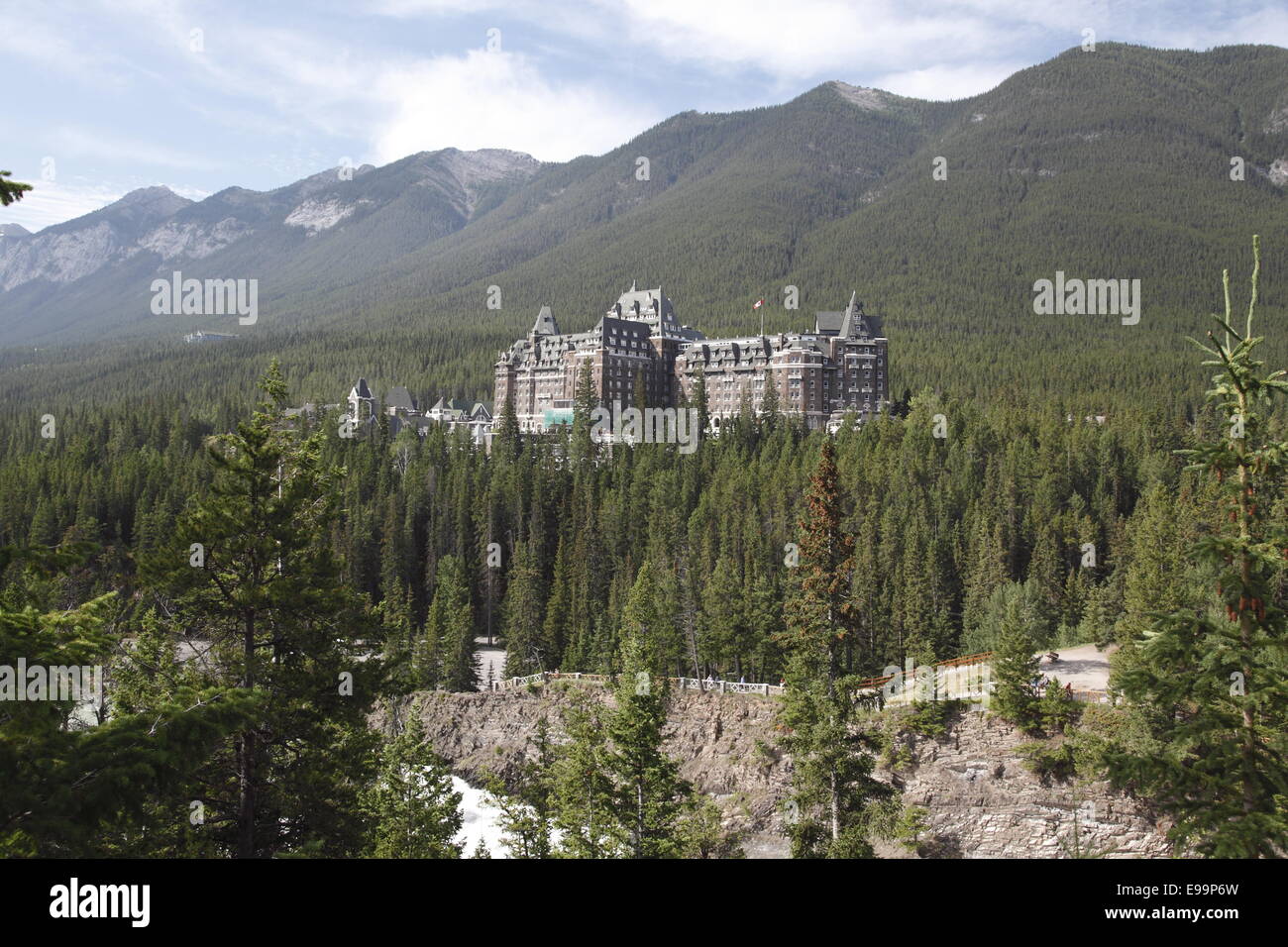 Fairmont Banff Springs Hotel Stock Photo - Alamy