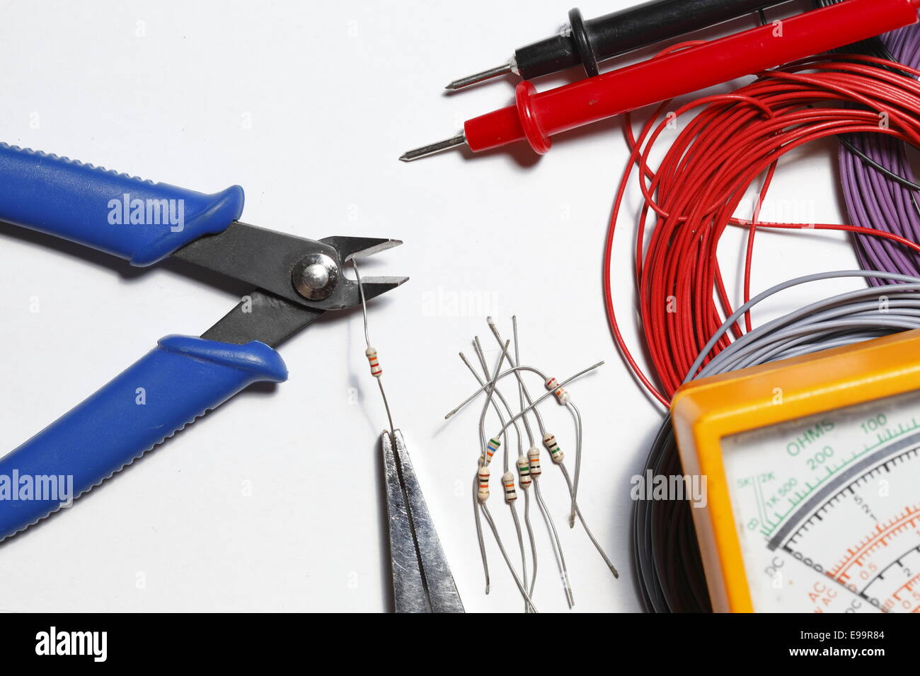 electric tools Stock Photo