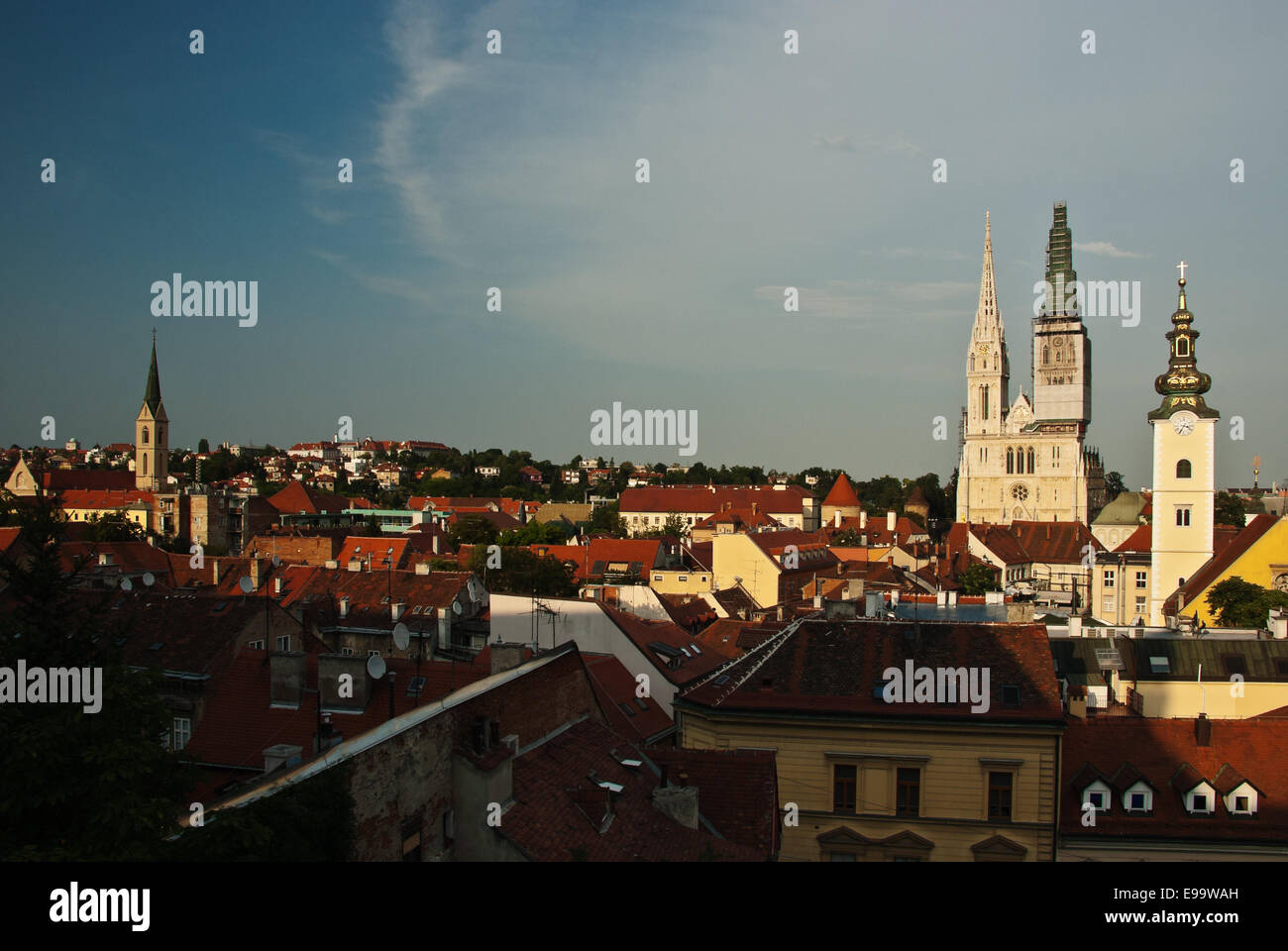 Zagreb, capitel of croatia Stock Photo