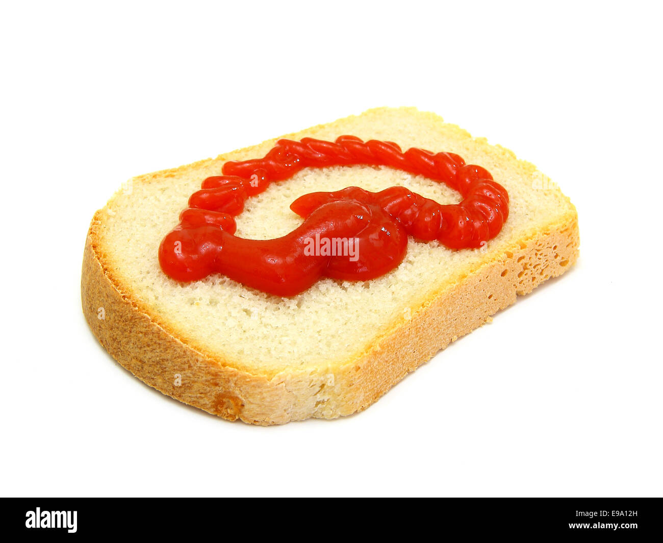 Healthy sandwich with Ketchup Stock Photo Alamy
