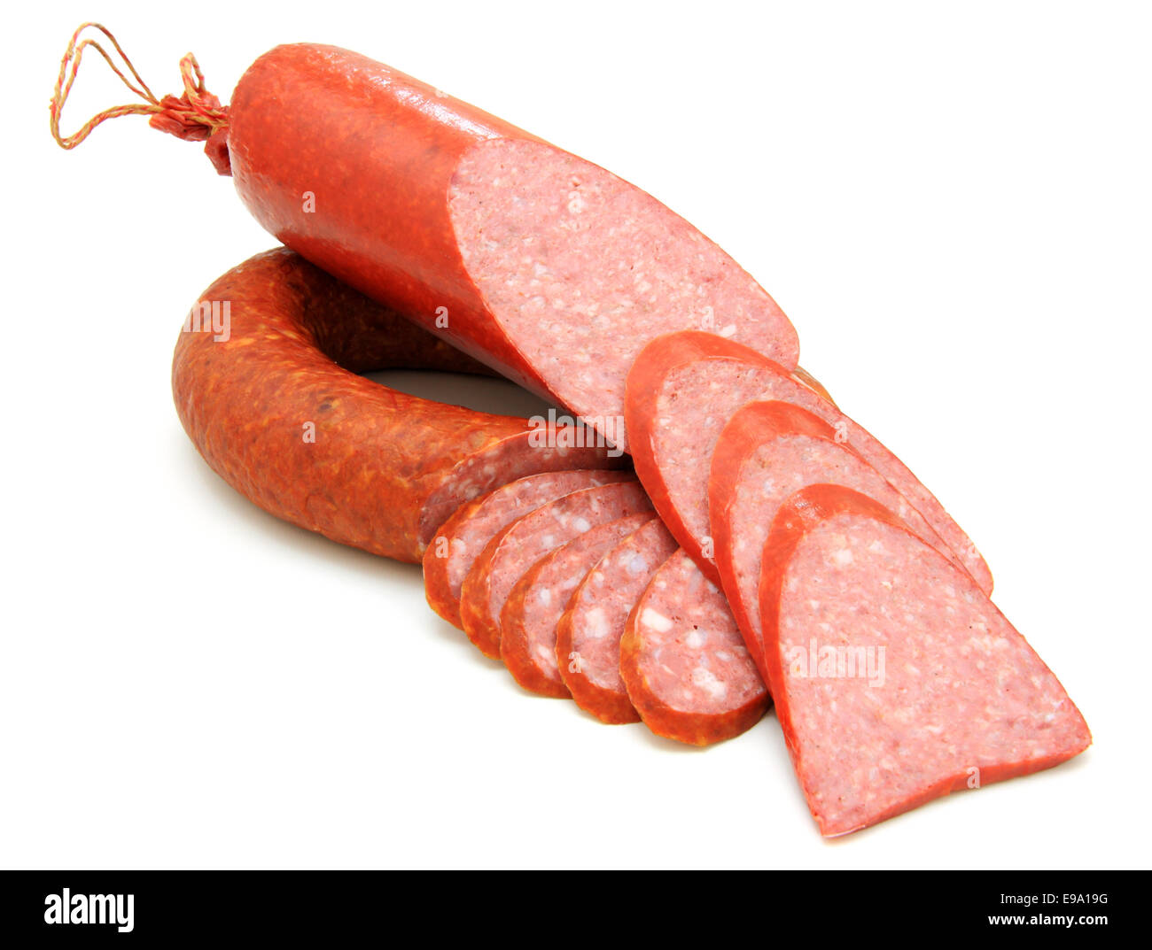 Tasty sausage Stock Photo