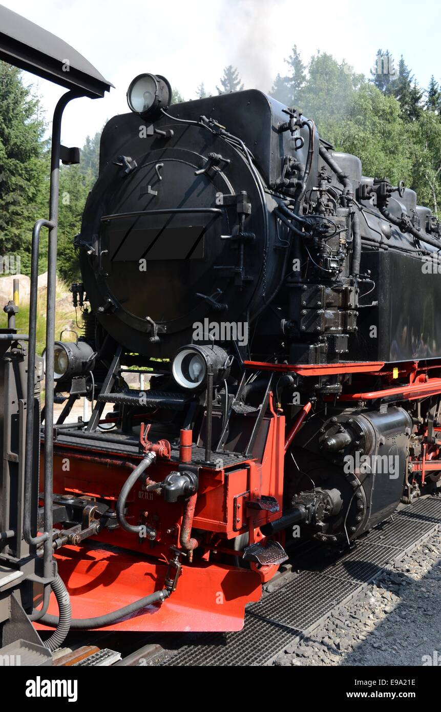 steam locomotiv Stock Photo