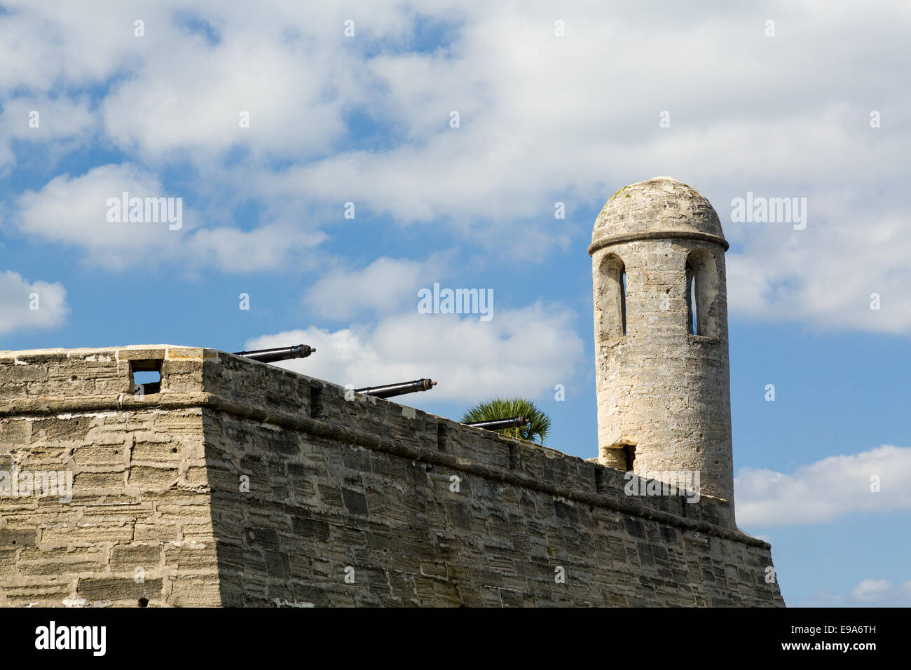 Castillo de San Marcos St Augustine FL Stock Photo