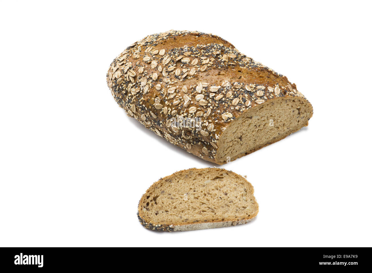 Multigrain bread Stock Photo