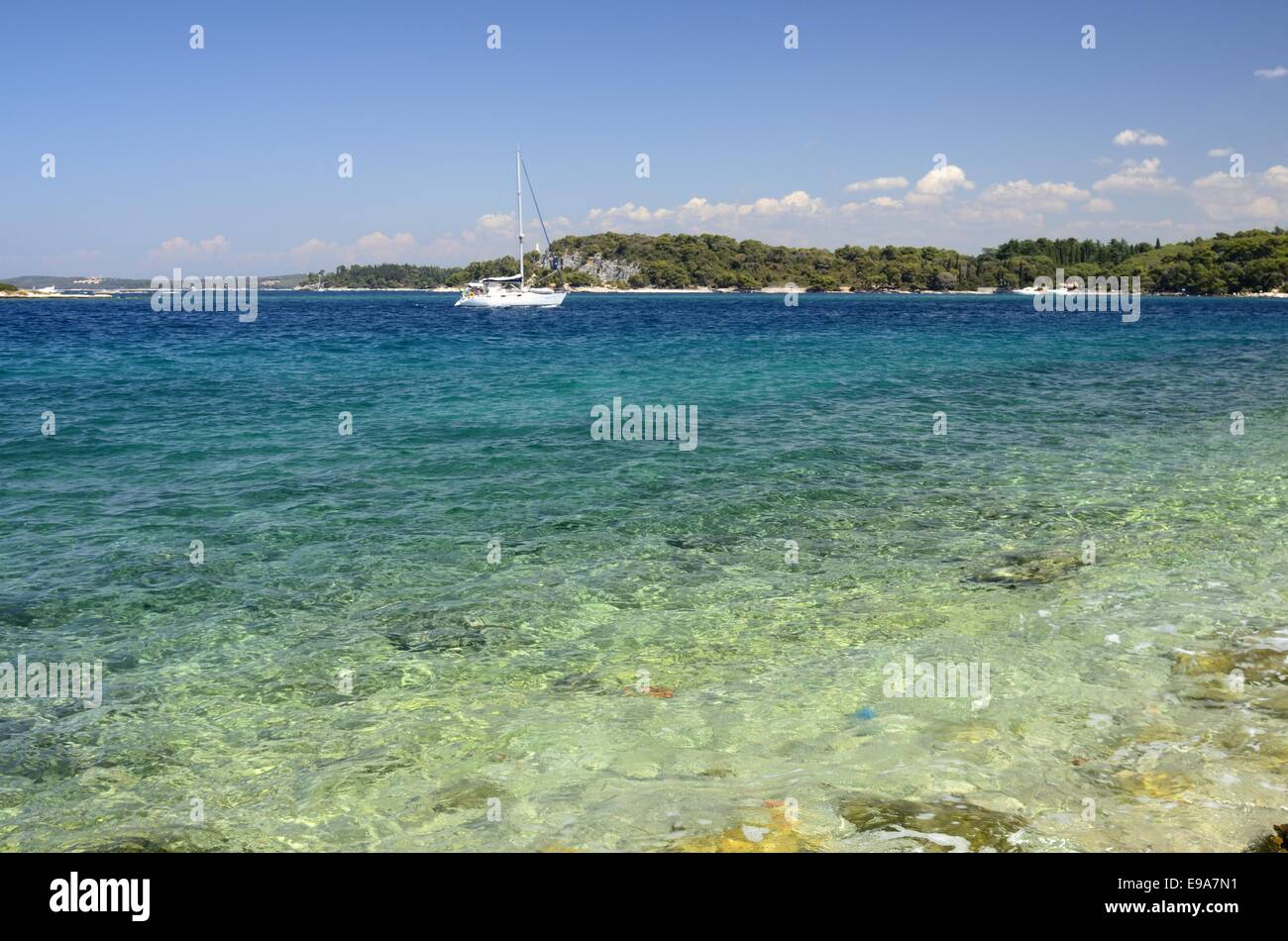 Red Island (Croatia) Stock Photo