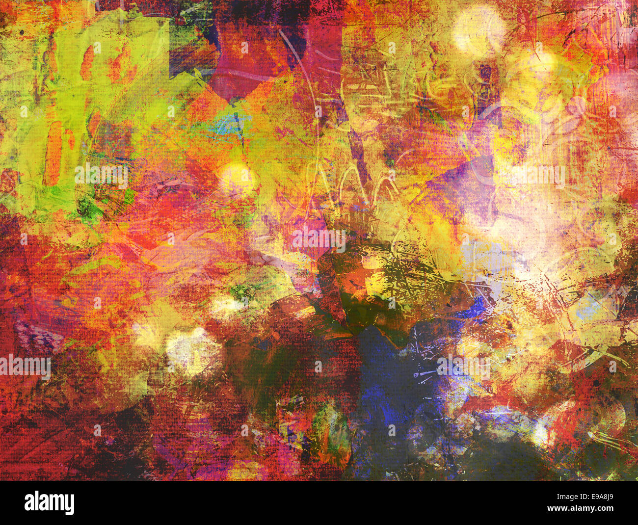 abstract painting Stock Photo