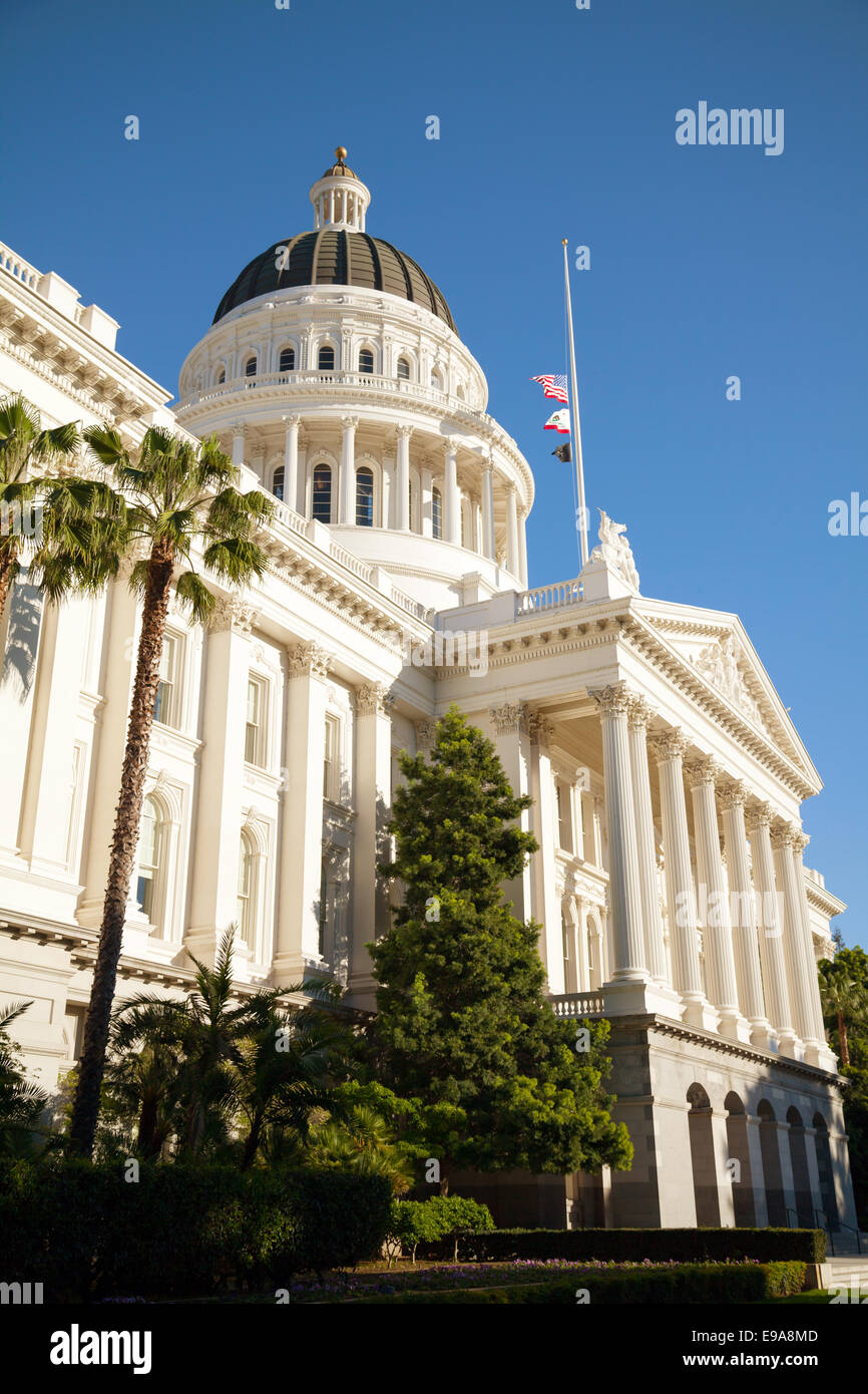 Capitol building in Sacramento, California Stock Photo