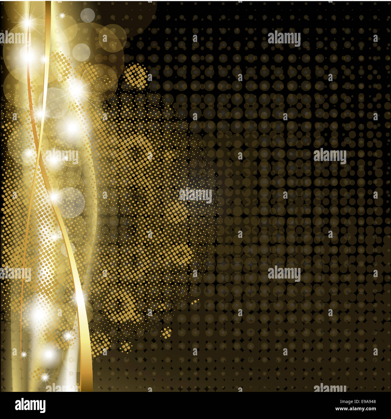 Gold stars background hi-res stock photography and images - Alamy