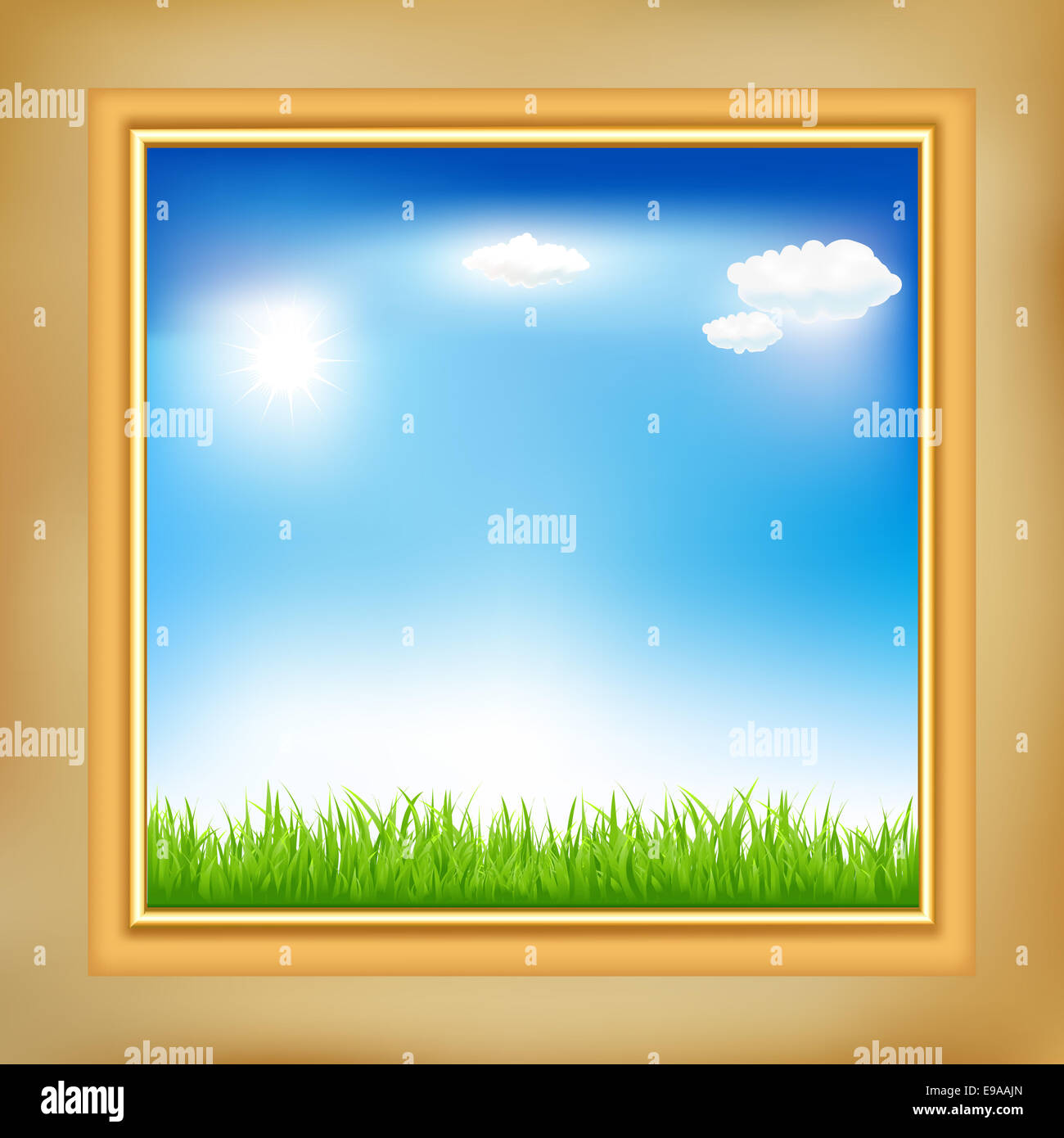 Landscape picture frame hires stock photography and images Alamy