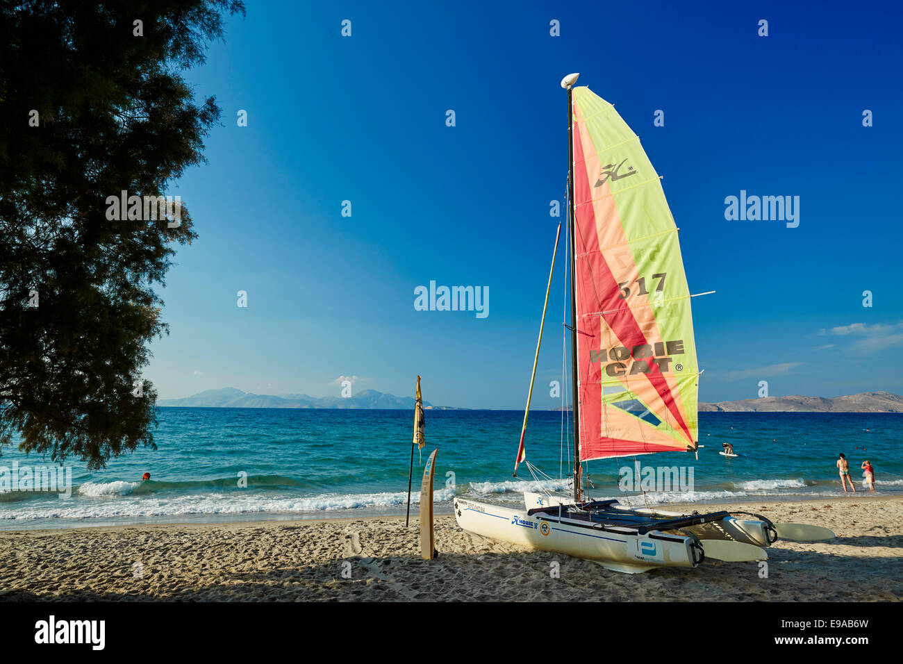 Marmari beach, Kos Stock Photo