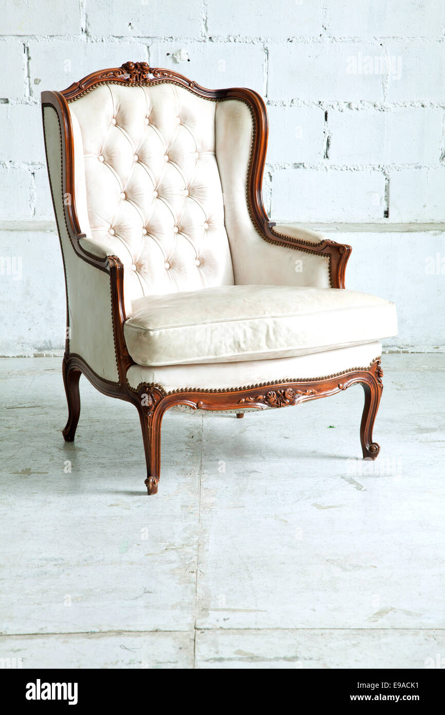 sofa in vintage room Stock Photo - Alamy