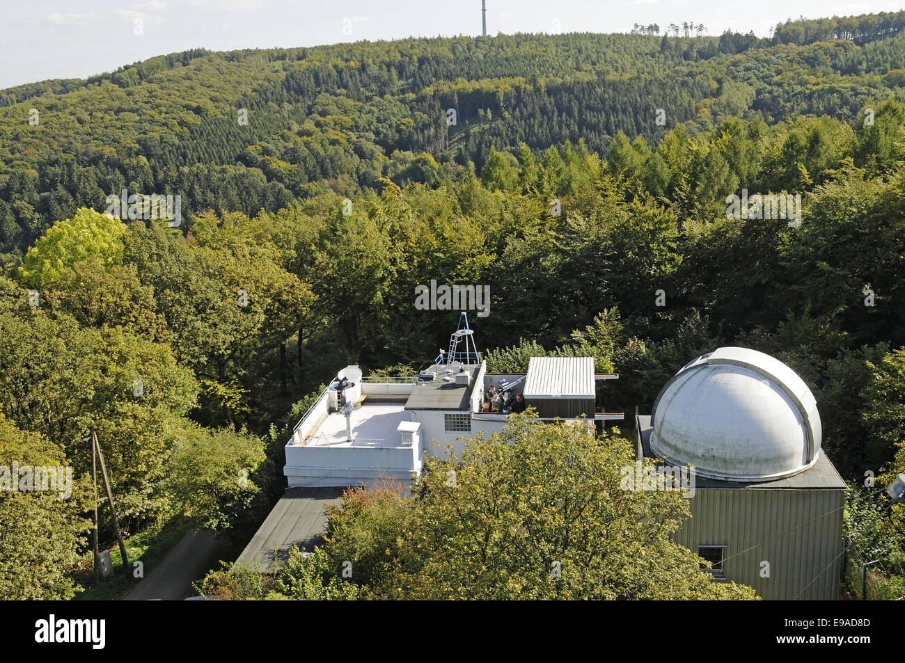 observatory, Hagen, Germany Stock Photo