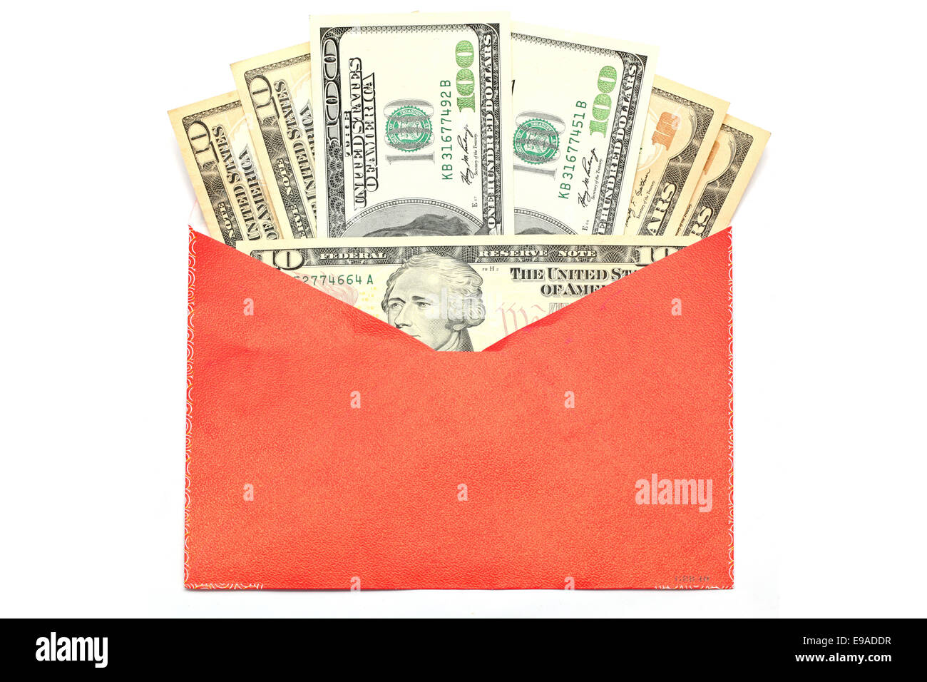 Money Chinese Envelope Stock Photo Alamy
