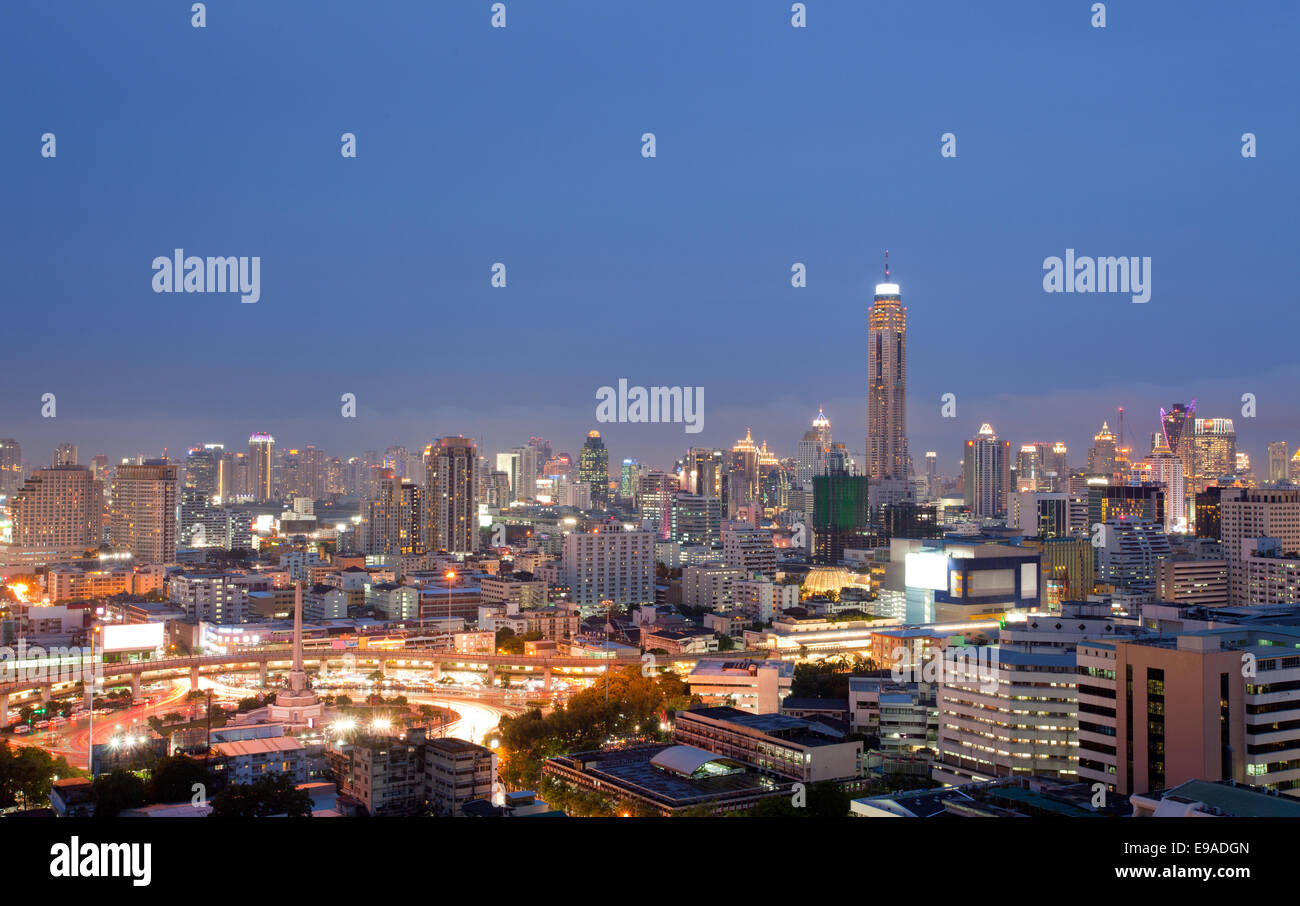 Bangkok skylines building Stock Photo - Alamy