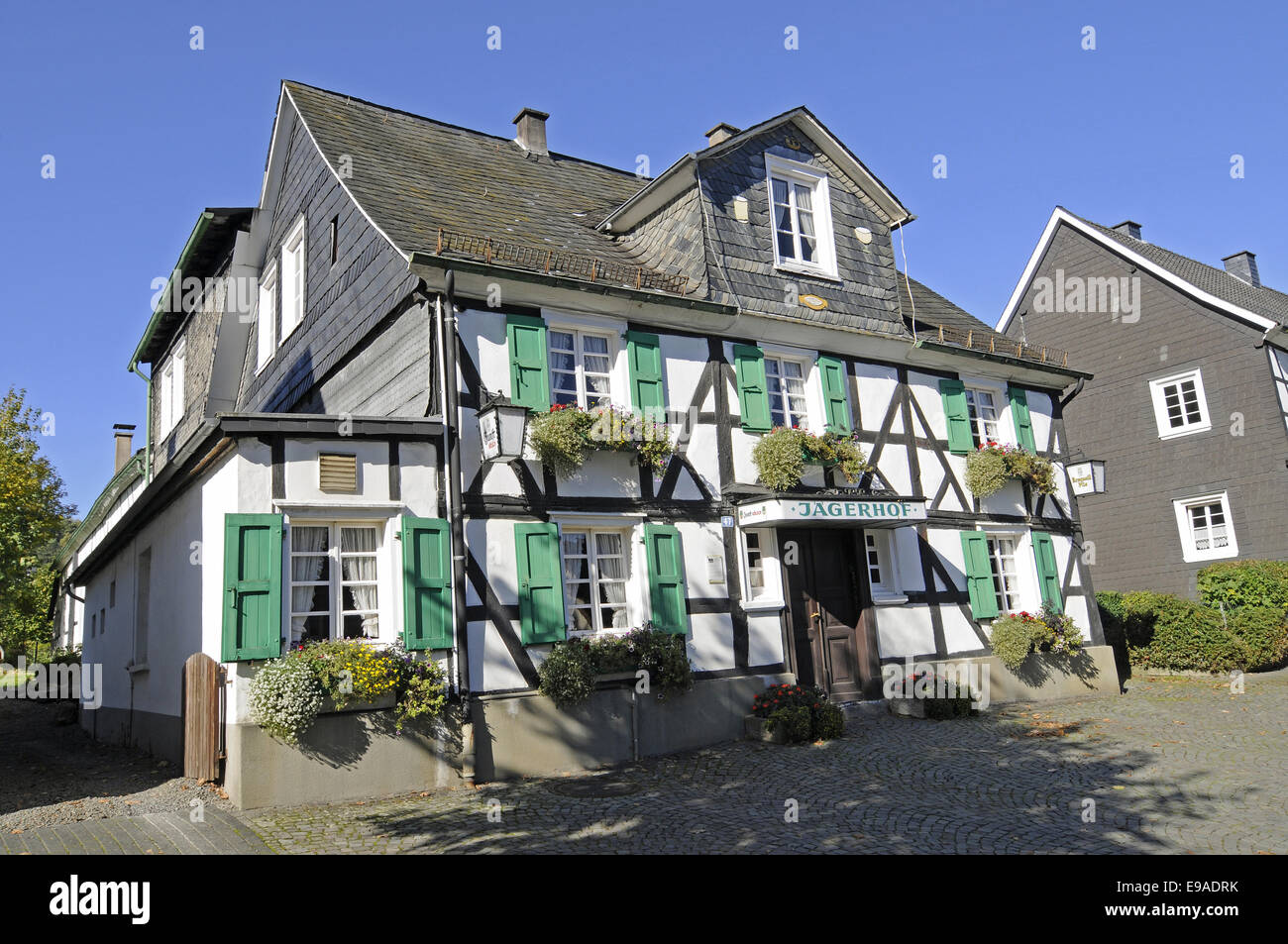 old city, Bergneustadt, Germany Stock Photo