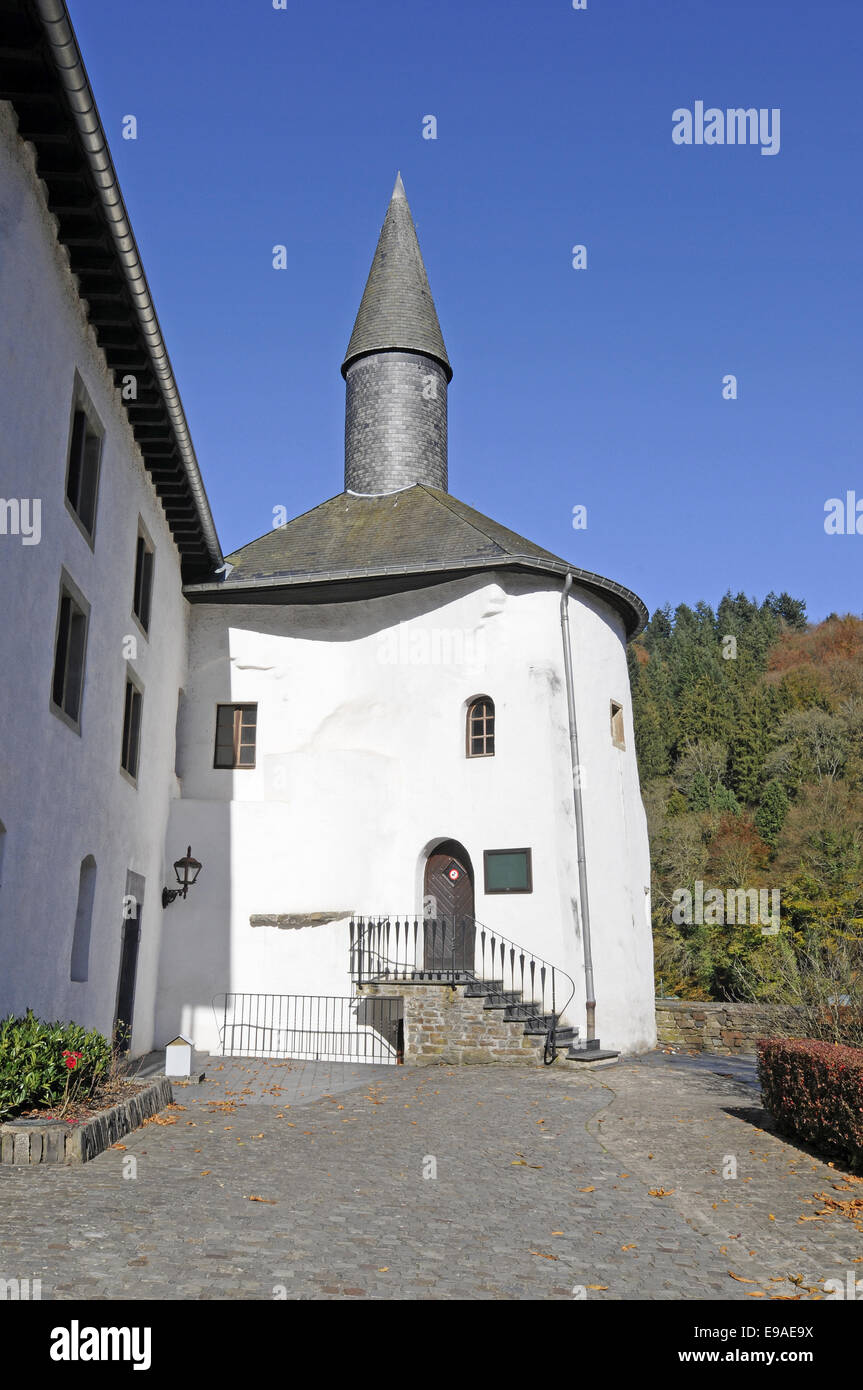 castle, Clervaux, Luxembourg Stock Photo