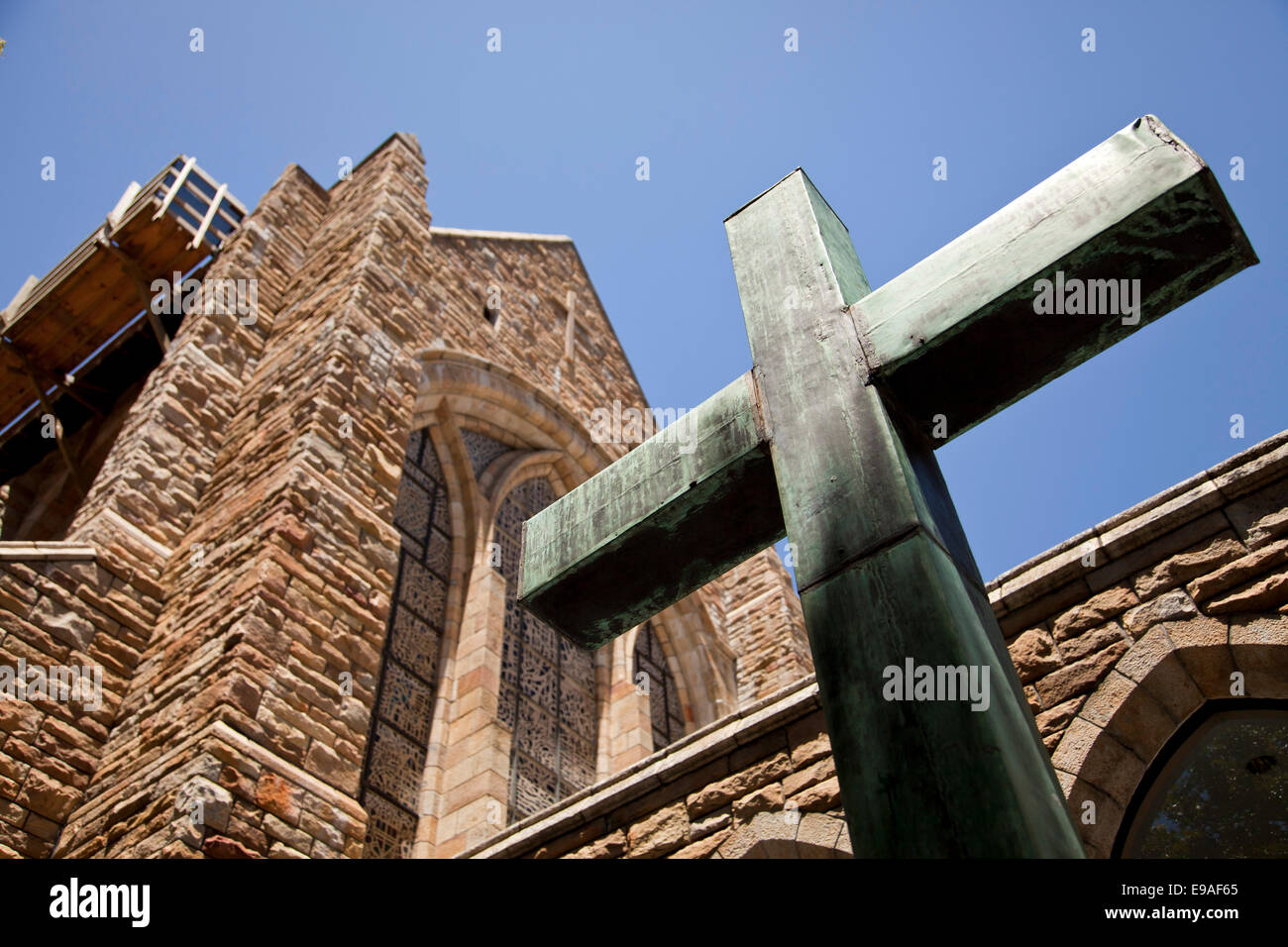 St Georges Cathedral in Cape Town, Western Cape, South Africa Stock Photo