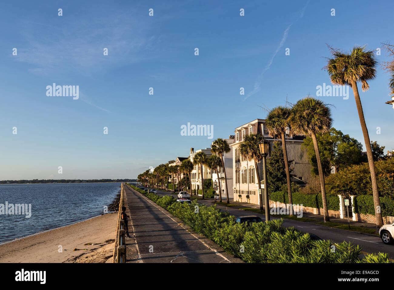 Homes along the Battery in historic Charleston, SC Stock Photo - Alamy