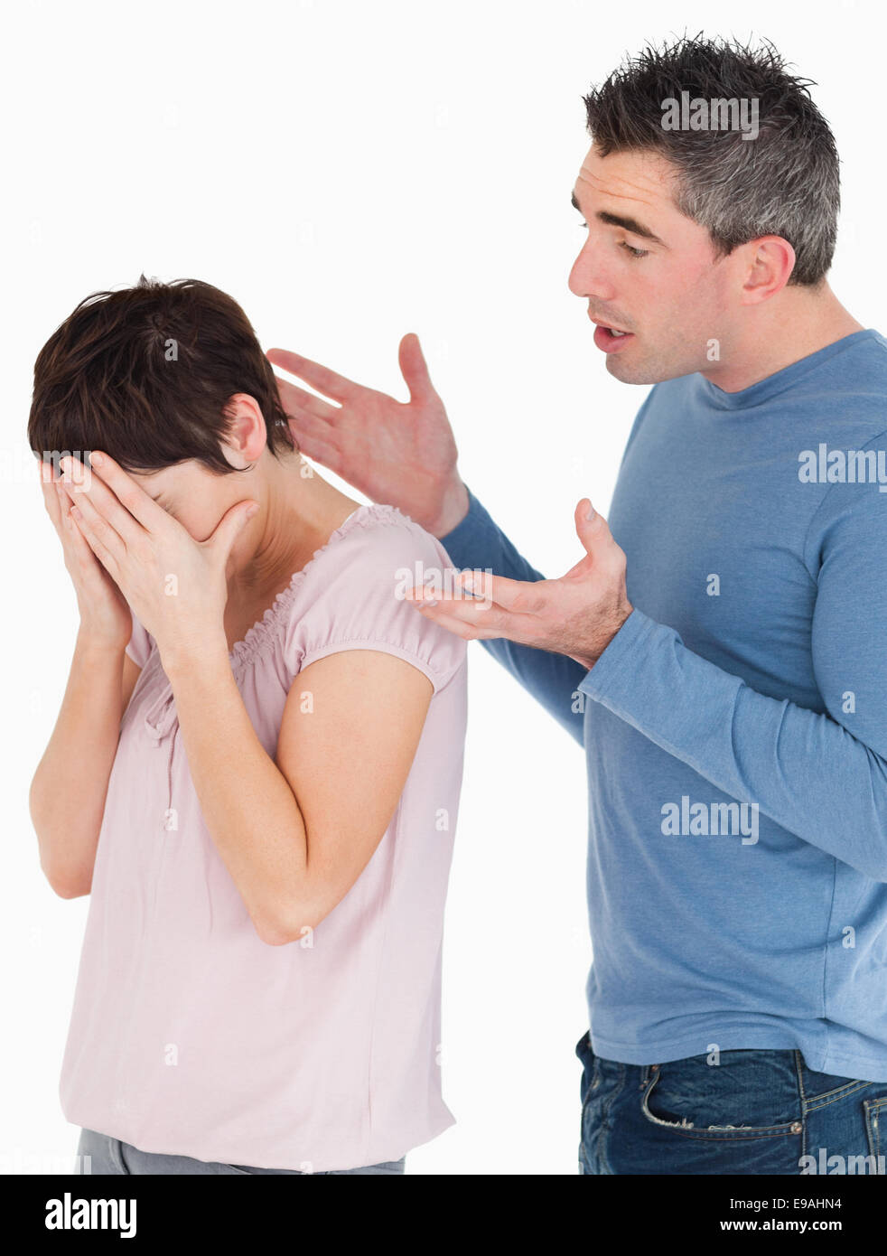 Wife mad at husband