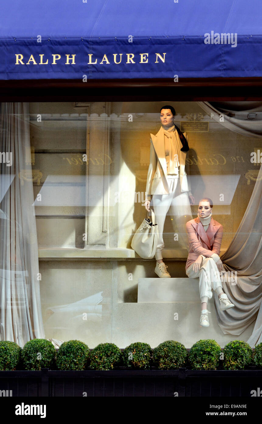 London, England, UK. Ralph Lauren shop in Bond Street Stock Photo