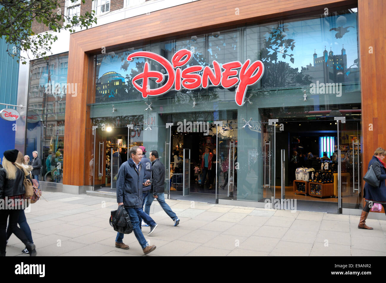 London, England, UK. Disney shop in Oxford Street Stock Photo