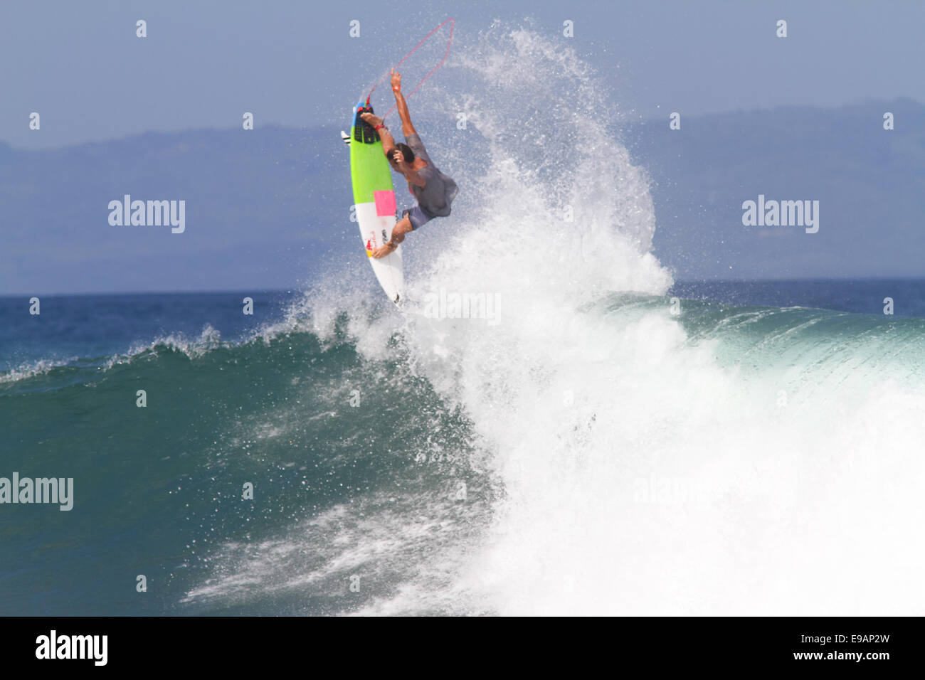 Julian Wilson at Oakley Pro Bali ASP World Championship 2013 Stock ...