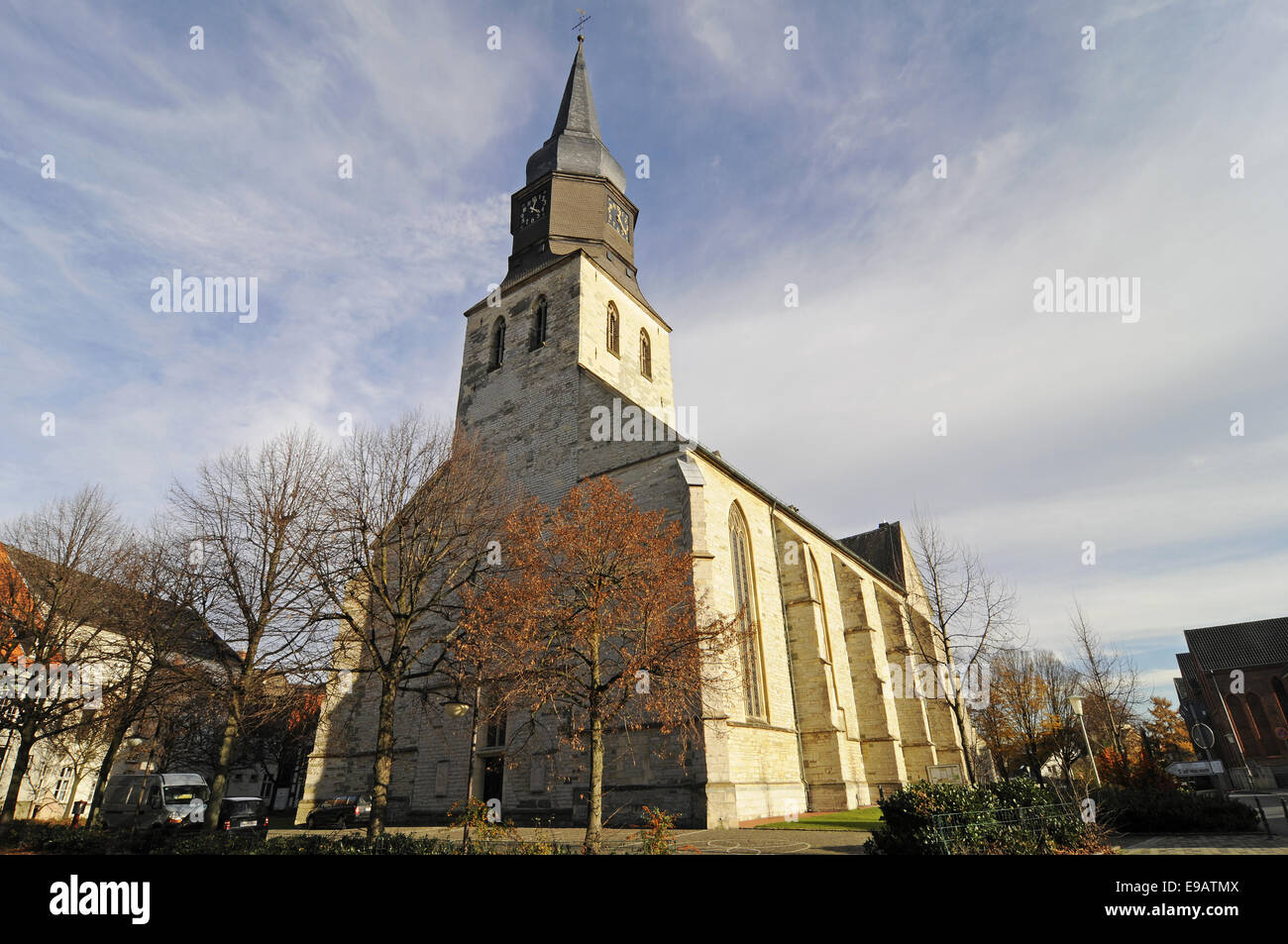 St Stephanus church, Beckum, Germany Stock Photo Alamy