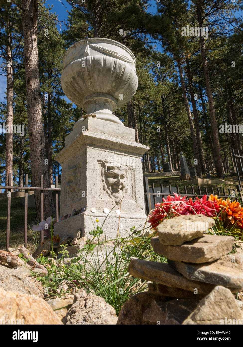 Mount Moriah Cemetery in Deadwood, South Dakota, USA Stock Photo Alamy