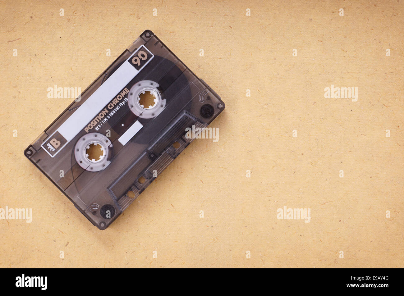 cassette on vintage paper Stock Photo Alamy