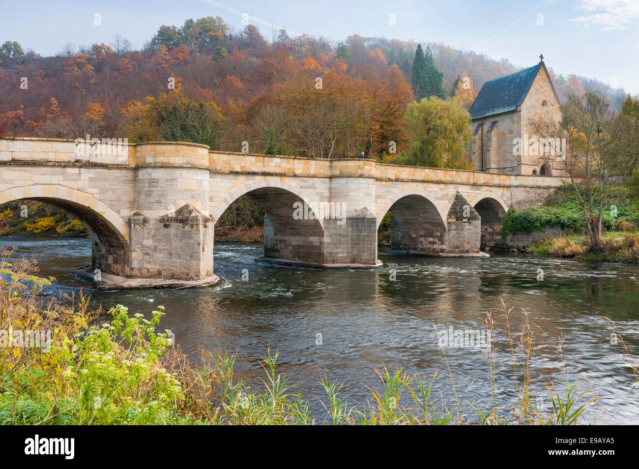 Werrabrucke creuzburg hi-res stock photography and images - Alamy