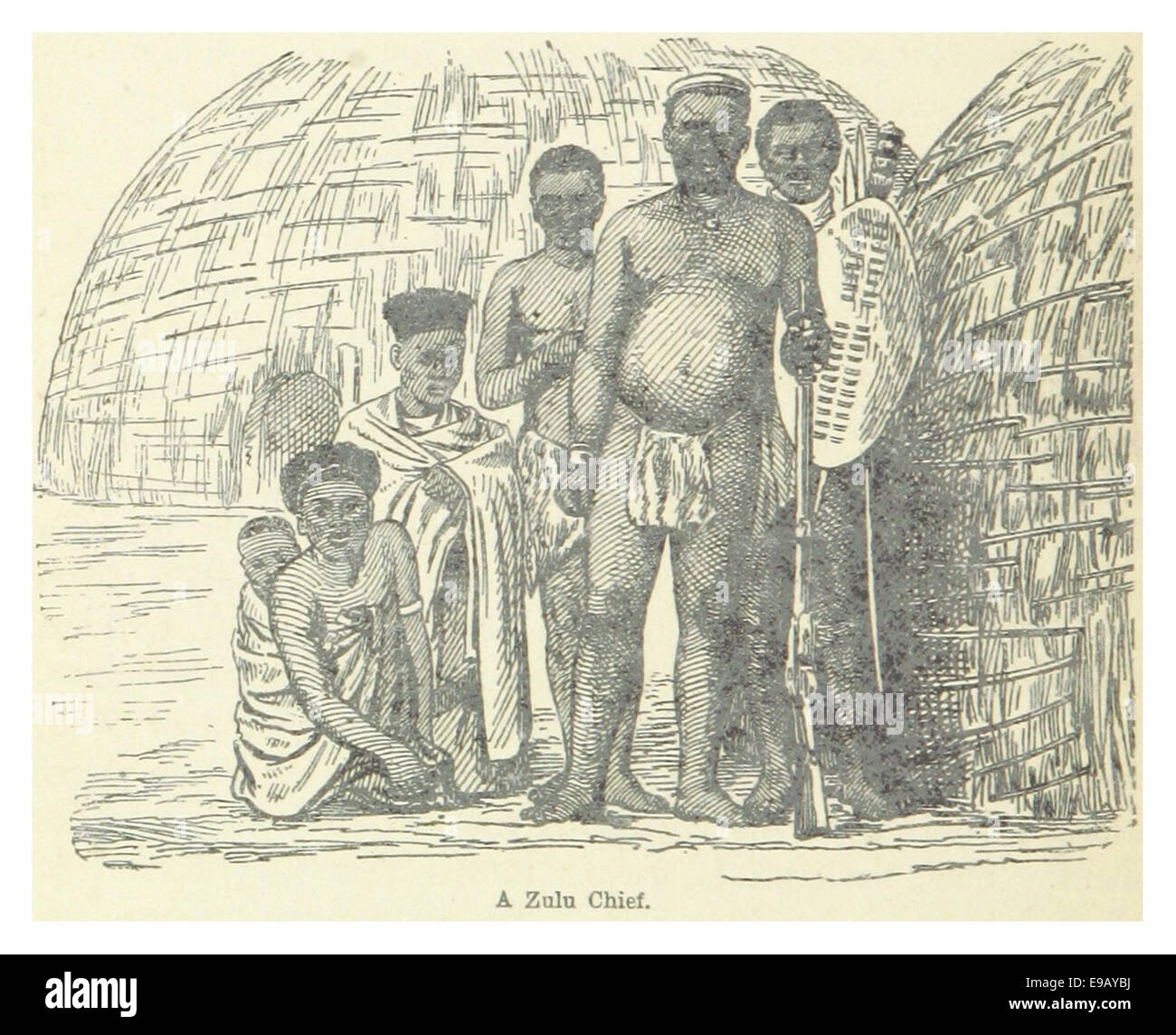 Zulu chief hires stock photography and images Alamy