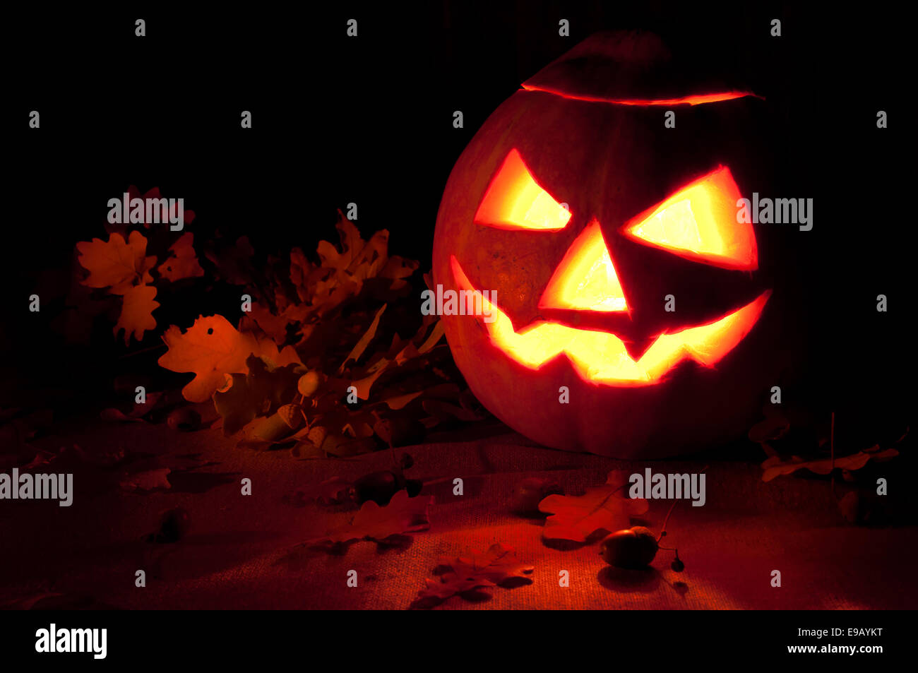 halloween pumpkin Stock Photo