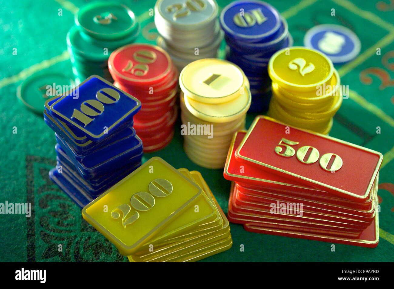 Colorful chips hi-res stock photography and images - Alamy
